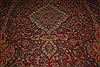 Sarouk Red Hand Knotted 89 X 127  Area Rug 400-16737 Thumb 21