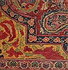 Sarouk Red Hand Knotted 89 X 127  Area Rug 400-16737 Thumb 34