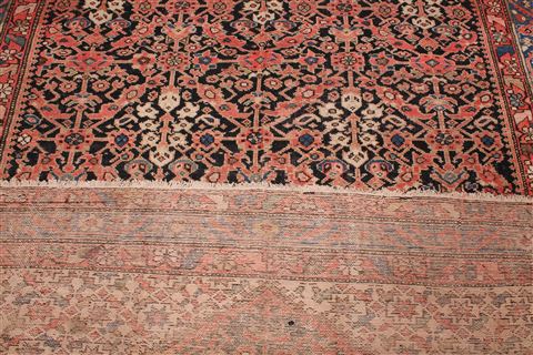 Malayer Red Hand Knotted 79 X 120 Area Rug 400-16740 Image 6