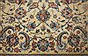 Kashan Yellow Hand Knotted 96 X 133  Area Rug 400-16741 Thumb 10
