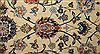 Kashan Yellow Hand Knotted 96 X 133  Area Rug 400-16741 Thumb 13