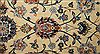 Kashan Yellow Hand Knotted 96 X 133 Area Rug 400-16741 Thumb 13