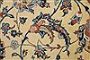 Kashan Yellow Hand Knotted 96 X 133 Area Rug 400-16741 Thumb 14