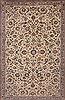 Kashan Yellow Hand Knotted 96 X 133 Area Rug 400-16741 Thumb 2