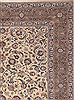 Kashan Yellow Hand Knotted 96 X 133  Area Rug 400-16741 Thumb 3