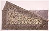 Kashan Yellow Hand Knotted 96 X 133 Area Rug 400-16741 Thumb 4
