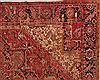Heriz Red Hand Knotted 95 X 118  Area Rug 400-16742 Thumb 5
