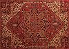 Heriz Red Hand Knotted 95 X 118  Area Rug 400-16742 Thumb 7