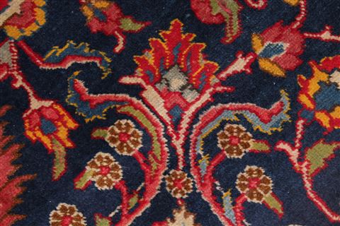 Khoy Blue Hand Knotted 73 X 1011 Area Rug 400-16744 Image 10