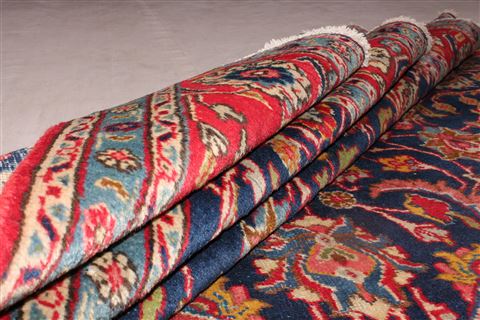 Khoy Blue Hand Knotted 73 X 1011 Area Rug 400-16744 Image 14