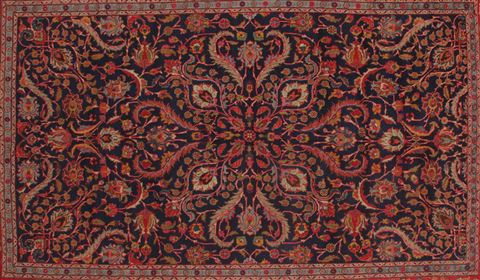 Khoy Blue Hand Knotted 73 X 1011 Area Rug 400-16744 Image 4