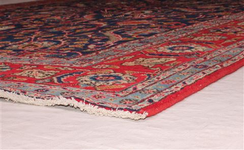 Khoy Blue Hand Knotted 73 X 1011 Area Rug 400-16744 Image 6