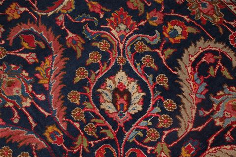 Khoy Blue Hand Knotted 73 X 1011 Area Rug 400-16744 Image 7