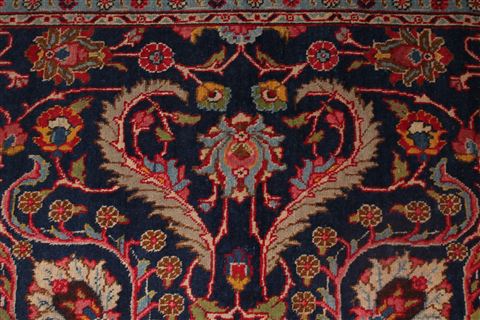 Khoy Blue Hand Knotted 73 X 1011 Area Rug 400-16744 Image 8