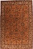Tabriz Purple Hand Knotted 78 X 113 Area Rug 400-16745 Thumb 0