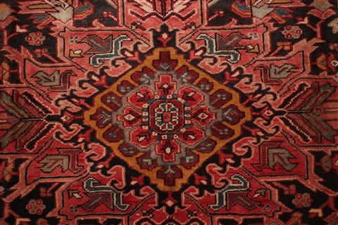 Heriz Red Hand Knotted 78 X 112 Area Rug 400-16746 Image 19