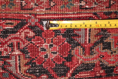 Heriz Red Hand Knotted 78 X 112 Area Rug 400-16746 Image 25