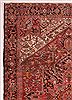 Heriz Red Hand Knotted 78 X 112  Area Rug 400-16746 Thumb 8