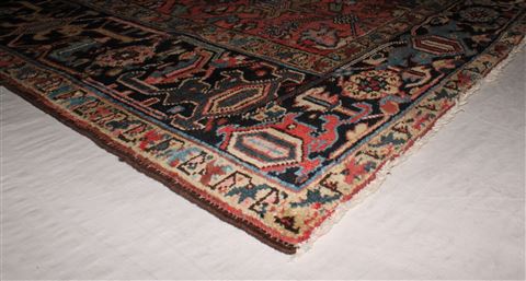 Heriz Purple Hand Knotted 711 X 1011 Area Rug 400-16747 Image 14