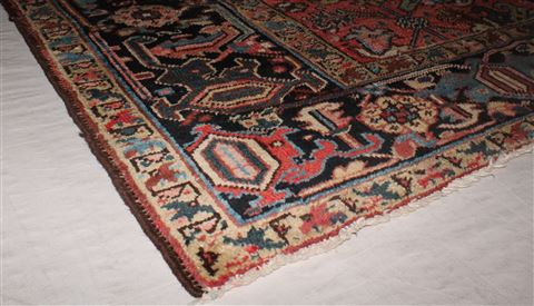 Heriz Purple Hand Knotted 711 X 1011 Area Rug 400-16747 Image 15