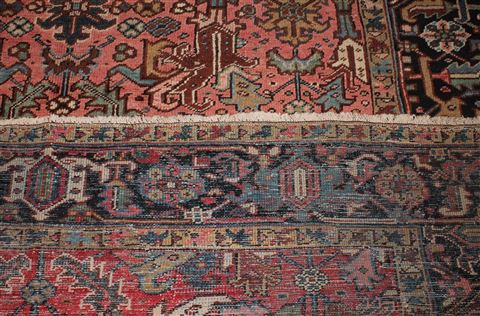 Heriz Purple Hand Knotted 711 X 1011 Area Rug 400-16747 Image 16
