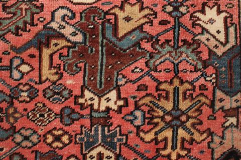 Heriz Purple Hand Knotted 711 X 1011 Area Rug 400-16747 Image 18