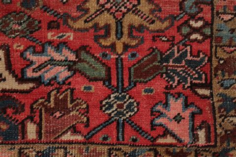 Heriz Purple Hand Knotted 711 X 1011 Area Rug 400-16747 Image 20