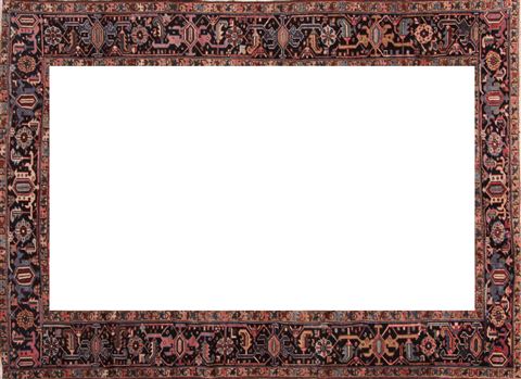 Heriz Purple Hand Knotted 711 X 1011 Area Rug 400-16747 Image 6