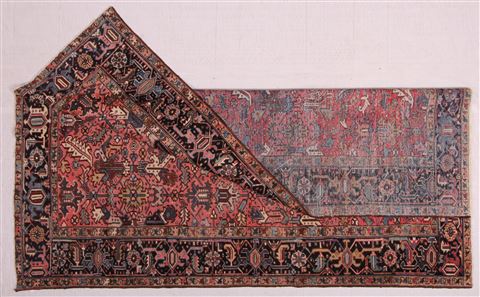 Heriz Purple Hand Knotted 711 X 1011 Area Rug 400-16747 Image 8