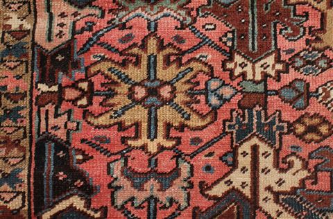 Heriz Purple Hand Knotted 711 X 1011 Area Rug 400-16747 Image 9