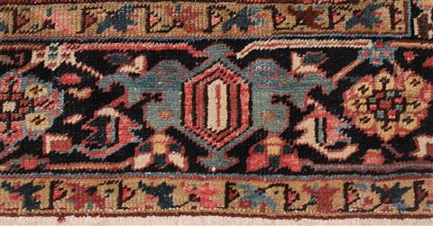 Heriz Purple Hand Knotted 711 X 1011 Area Rug 400-16747 Image 10