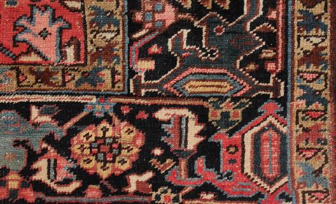 Heriz Purple Hand Knotted 711 X 1011 Area Rug 400-16747 Image 11