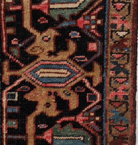 Heriz Purple Hand Knotted 711 X 1011 Area Rug 400-16747 Image 12