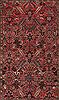Heriz Purple Hand Knotted 711 X 1011  Area Rug 400-16747 Thumb 7