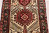 Heriz White Runner Hand Knotted 210 X 142  Area Rug 400-16750 Thumb 4