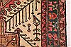 Heriz White Runner Hand Knotted 210 X 142 Area Rug 400-16750 Thumb 6