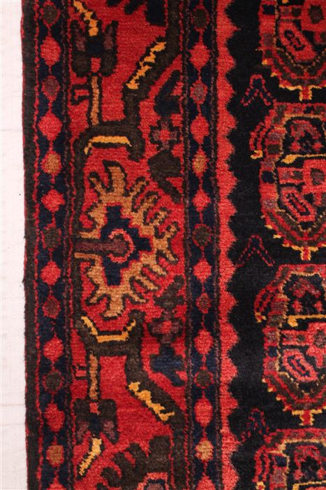 Mahal Blue Runner Hand Knotted 38 X 107 Area Rug 400-16755 Image 6