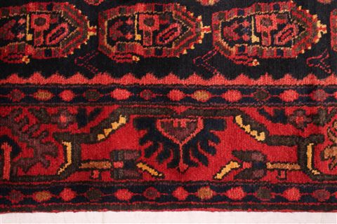 Mahal Blue Runner Hand Knotted 38 X 107 Area Rug 400-16755 Image 7