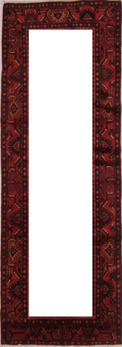 Mahal Blue Runner Hand Knotted 38 X 107 Area Rug 400-16755 Image 4