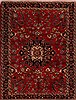 Bakhtiar Red Hand Knotted 76 X 101  Area Rug 400-16760 Thumb 0