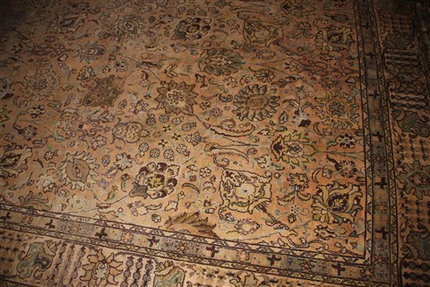 Tabriz Purple Hand Knotted 710 X 120 Area Rug 400-16762 Image 5