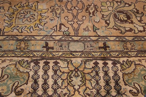 Tabriz Purple Hand Knotted 710 X 120 Area Rug 400-16762 Image 6