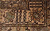 Tabriz Purple Hand Knotted 710 X 120 Area Rug 400-16762 Thumb 2