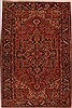 Heriz Red Hand Knotted 77 X 114 Area Rug 400-16763 Thumb 0