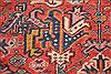 Heriz Red Hand Knotted 86 X 118 Area Rug 400-16764 Thumb 16