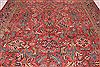 Heriz Red Hand Knotted 86 X 118  Area Rug 400-16764 Thumb 17