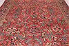 Heriz Red Hand Knotted 86 X 118 Area Rug 400-16764 Thumb 17
