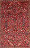 Heriz Red Hand Knotted 86 X 118  Area Rug 400-16764 Thumb 19