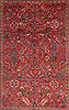 Heriz Red Hand Knotted 86 X 118 Area Rug 400-16764 Thumb 19