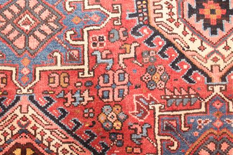 Gharajeh Red Hand Knotted 86 X 130 Area Rug 400-16766 Image 5